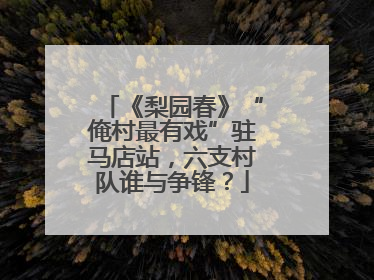 《梨园春》“俺村最有戏”驻马店站，六支村队谁与争锋？