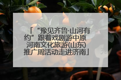“豫见齐鲁·山河有约”跟着戏剧游中原 河南文化旅游(山东)推广周活动走进济南