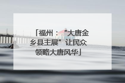 福州：“大唐金乡县主展”让民众领略大唐风华