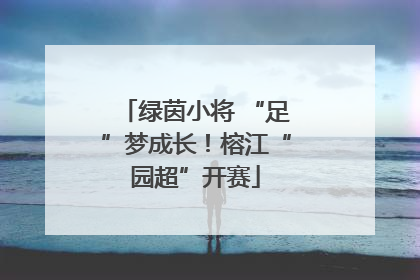 绿茵小将 “足”梦成长！榕江“园超”开赛
