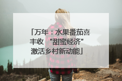 万年：水果番茄喜丰收 “甜蜜经济”激活乡村新动能