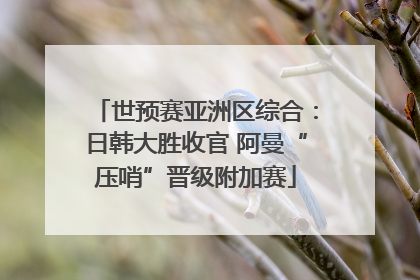 世预赛亚洲区综合：日韩大胜收官 阿曼“压哨”晋级附加赛