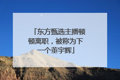 东方甄选主播顿顿离职，被称为下一个董宇辉