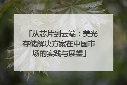 从芯片到云端：美光存储解决方案在中国市场的实践与展望