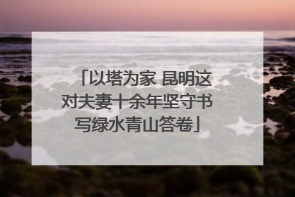 以塔为家 昆明这对夫妻十余年坚守书写绿水青山答卷