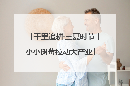 千里追耕·三夏时节丨小小树莓拉动大产业