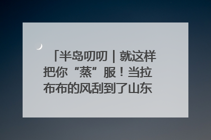 半岛叨叨｜就这样把你“蒸”服！当拉布布的风刮到了山东馒头界……