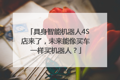 具身智能机器人4S店来了，未来能像买车一样买机器人？