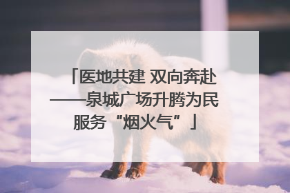 医地共建 双向奔赴——泉城广场升腾为民服务“烟火气”