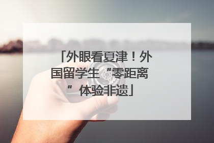 外眼看夏津！外国留学生“零距离”体验非遗
