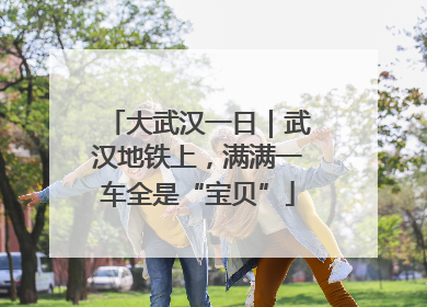 大武汉一日｜武汉地铁上，满满一车全是“宝贝”