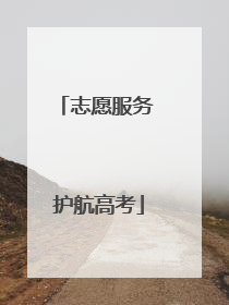 志愿服务 护航高考