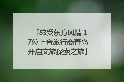 感受东方风情 17位上合旅行商青岛开启文旅探索之旅