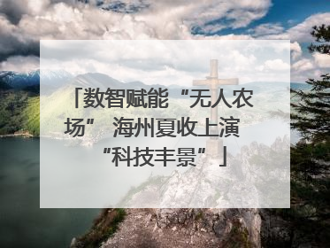 数智赋能“无人农场” 海州夏收上演“科技丰景”