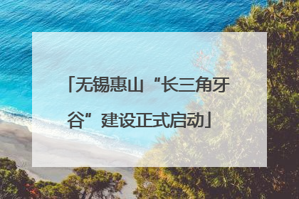 无锡惠山“长三角牙谷”建设正式启动