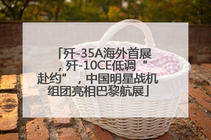 歼-35A海外首展，歼-10CE低调“赴约”，中国明星战机组团亮相巴黎航展