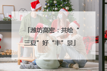 潍坊高密：共绘“三夏”好“丰”景