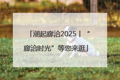 潮起廊洽2025丨“廊洽时光”等您来逛