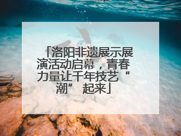 洛阳非遗展示展演活动启幕，青春力量让千年技艺“潮” 起来