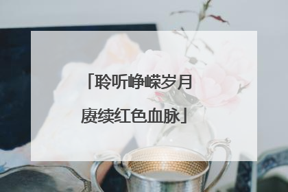聆听峥嵘岁月 赓续红色血脉