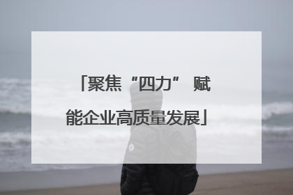 聚焦“四力” 赋能企业高质量发展