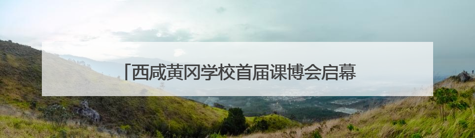 西咸黄冈学校首届课博会启幕 共探教育高质量发展新路径