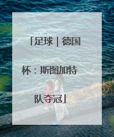 足球｜德国杯：斯图加特队夺冠