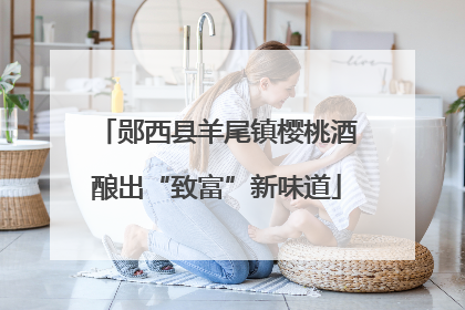 郧西县羊尾镇樱桃酒酿出“致富”新味道