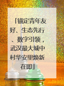 锚定青年友好、生态先行、数字引领，武汉最大城中村华安里焕新在即