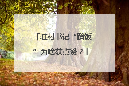 驻村书记“蹭饭”为啥获点赞？
