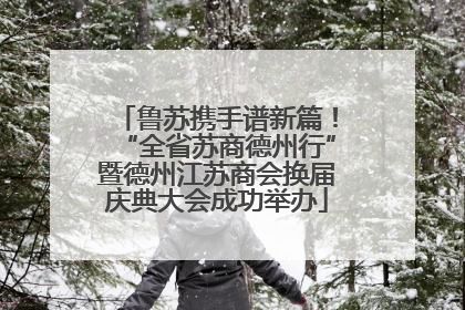 鲁苏携手谱新篇！“全省苏商德州行”暨德州江苏商会换届庆典大会成功举办