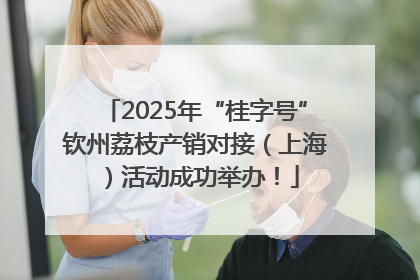 2025年“桂字号”钦州荔枝产销对接（上海）活动成功举办！